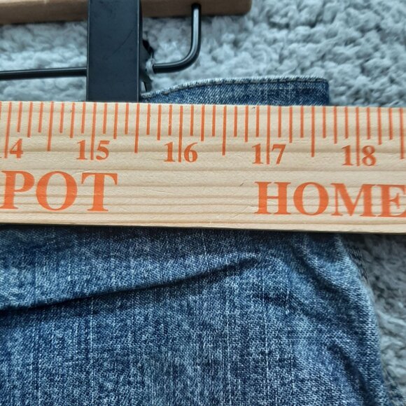 Vintage Wrangler Denim Jean Shorts Mens Size 36 Blue Relaxed Fit Carpenter Style - Picture 3 of 10